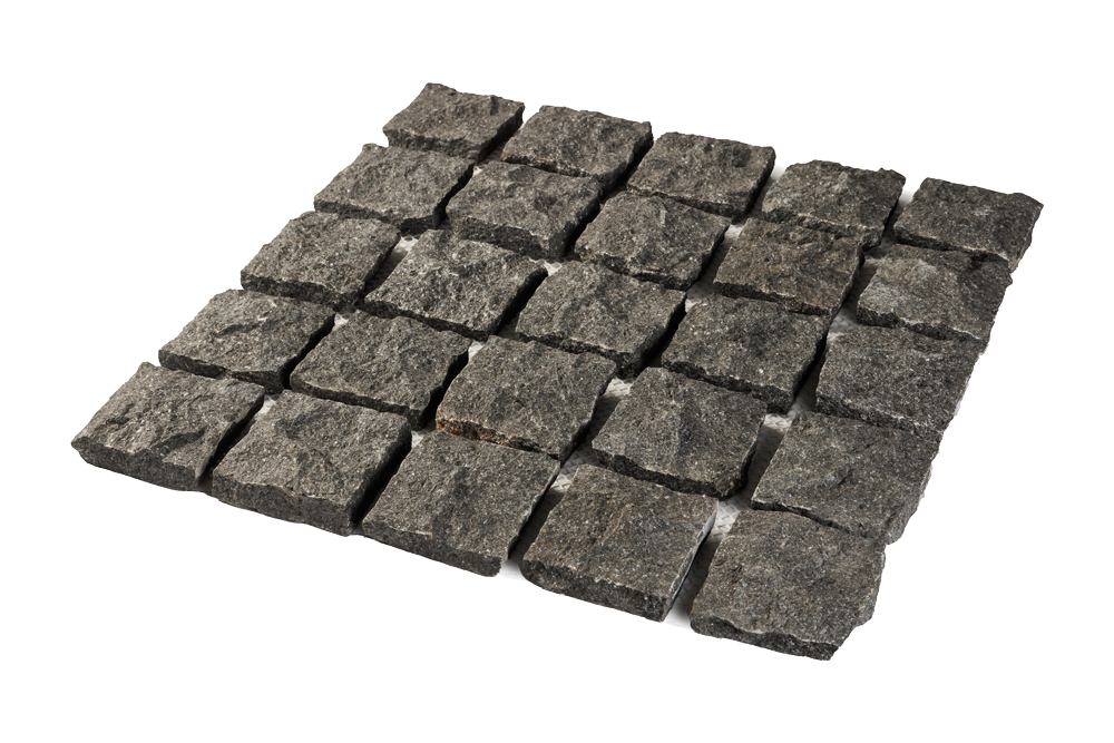 Гранитная брусчатка RKS SLATE, разные цвета, разные размеры, купить гранитную брусчатку, фото, каталог