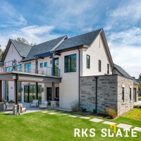 Камень для цоколя RKS SLATE Grey Quartz Temple